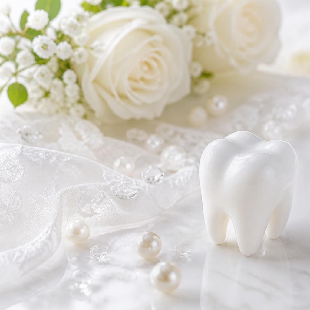 結婚式前の美しい歯への第一歩、あなたの魅力を引き出します！